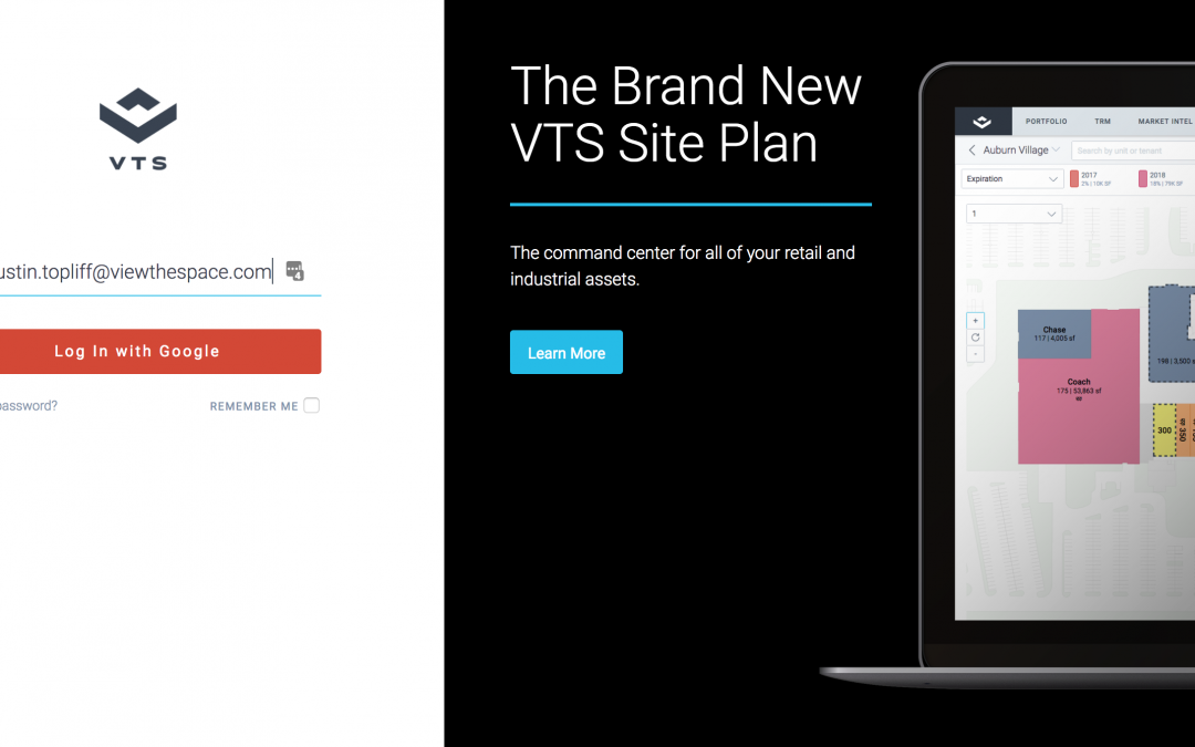 VTS Login Page – Site Plan Promotion
